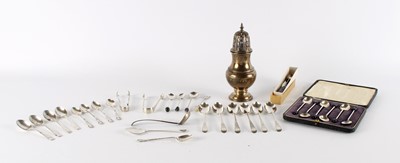 Lot 76 - A Group of Variously Hallmarked Silver
