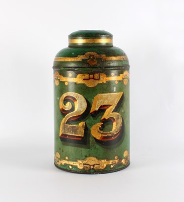 Lot 284 - A Victorian Toleware Tea Canister