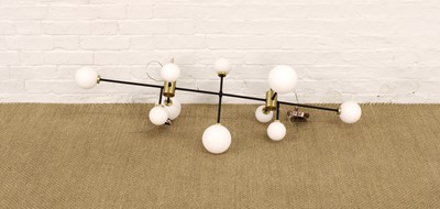 Lot 259 - Large Contemporary Multi-Arm Ceiling Light