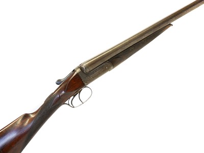Lot 570 - Armstrong and Co. 16 bore side by side shotgun,...