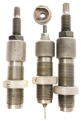 Lot 758 - .577/450 Martini Henry three die set including...
