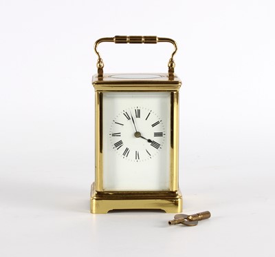 Lot 141 - A French Gilt Brass Five Glass Carriage Clock