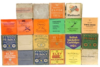 Lot 662 - BOXES ONLY, Buyer does not want the cartridges...
