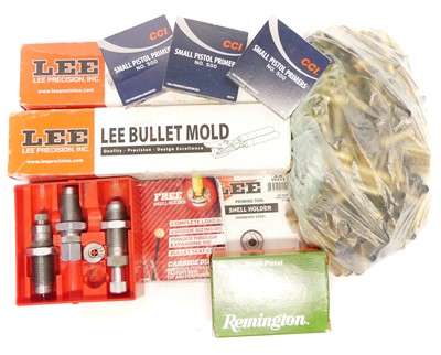 Lot 794 - .38/357 reloading supplies, to include 286...