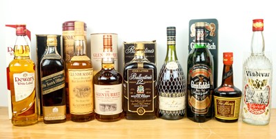 Lot 91 - Nine bottles of mixed lot