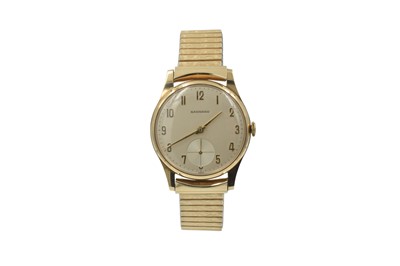 Lot 176 - A 9ct gold vintage watch, by Garrards