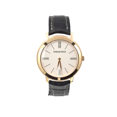 Lot 114 - An 18ct gold Audemars Piguet, Jules Audemars watch