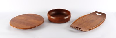 Lot 243 - Group of Danish Teak Table/Serving Wares