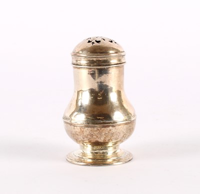 Lot 11 - A George III Irish Silver Pepper