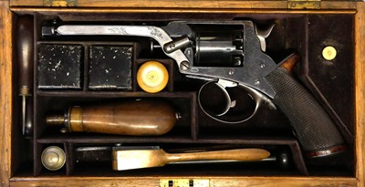 Lot 29 - Cased Parker Field / Tranter 4th model 54 bore...