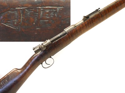 Lot Deactivated Carved stock Boer War Ludwig Loewe...