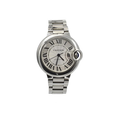 Lot 340 - A Cartier Ballon Bleu watch