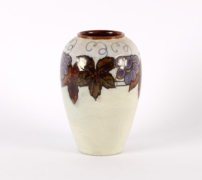 Lot 102 - A "Lambeth Ware" Vase by Royal Doulton