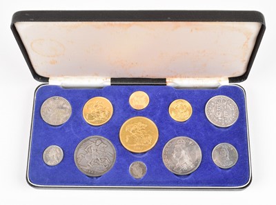 Lot 25 - Queen Victoria 1887 Jubilee eleven-coin assembled specimen set