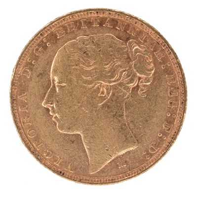 Lot 32 - Queen Victoria, Sovereign, 1882, Melbourne Mint