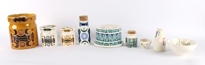 Lot 71 - Four "Samarkand" Range Storage Jars by Susan Williams-Elllis for Portmeirion Pottery, Stoke