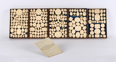 Lot 159 - An Impressive Set of Early 19th Century Italian 'Grand Tour' Plaster Cameos