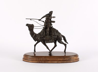 Lot 156 - An Early-Mid 20th Century Bronzed Metal Figure Group After Franz Xaver Bergman