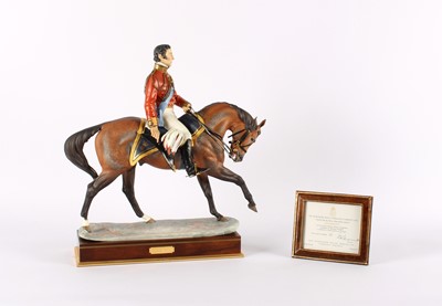 Lot 154 - A Large "Wellington" Figure Modelled by Bernard Winskill for Royal Worcester