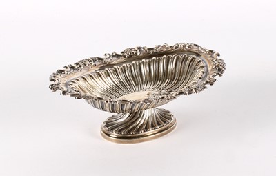 Lot 3 - A Victorian Silver Footed Bonbon Dish
