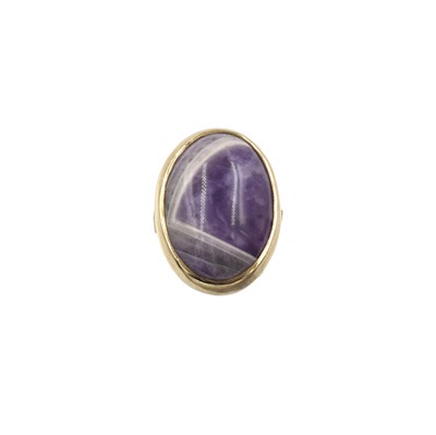 Lot 119 - A Blue John ring, set in 9ct gold
