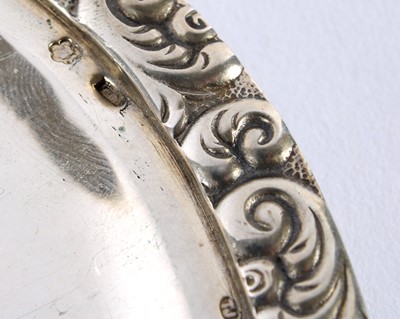Lot 41 - A Large and Impressive Late 19th/Early 20th Century Austro-Hungarian Silver Oval Platter or Serving Tray