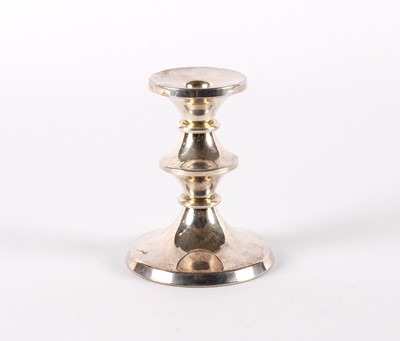 Lot 48 - A Hungarian Silver Single Candlestick