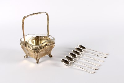 Lot 49 - An Early 20th Century Austro-Hungarian Silver Sweetmeat Basket