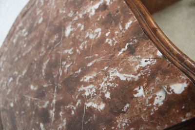 Lot 249 - A Pair of Early-Mid 20th Century French Kingwood and Marble Side Tables or Wash Stands