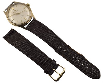 Lot 367 - A 1960's 9ct gold Jaeger LeCoultre " Asprey" watch