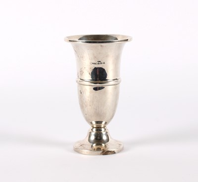 Lot 54 - An Art Deco George V Silver Vase
