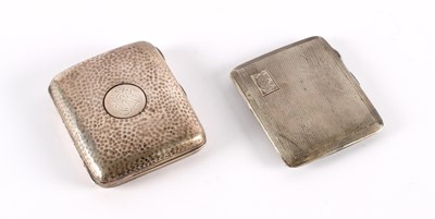 Lot 31 - Two Early 20th Century Silver Cigarette Cases