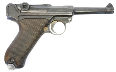 Lot 77 - Deactivated 9mm Luger P08 semi-automatic...