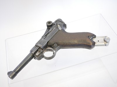 Lot 77 - Deactivated 9mm Luger P08 semi-automatic...