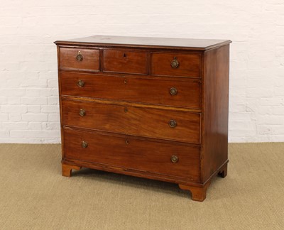 Lot 230 - A Scottish George III Mahogany Chest of Drawers
