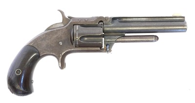 Lot 46 - Smith and Wesson .32 rimfire revolver, serial...