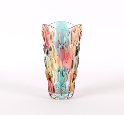 Lot 38 - Tall Vintage Murano Style Glass Vase