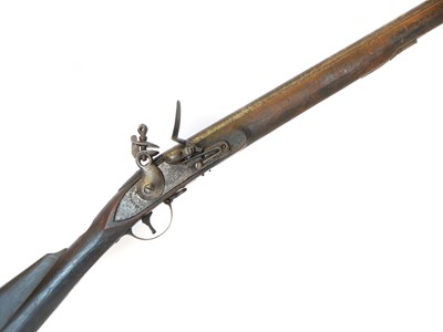 Lot 75 - Flintlock 25 bore Trade Musket 39 inch barrel...