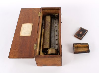 Lot 287 - Two 19th Century Musical Boxes for Restoration