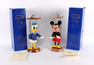 Lot 323 - Two Disney-Themed "Collector Series" Pelham Puppets
