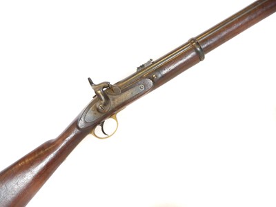 Lot 60 - Percussion 1856 .577 rifled cavalry carbine,...