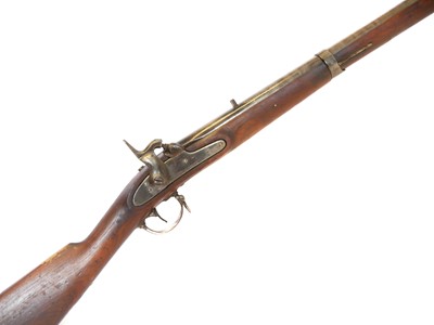 Lot 71 - Percussion .69 calibre trade musket, 42inch...