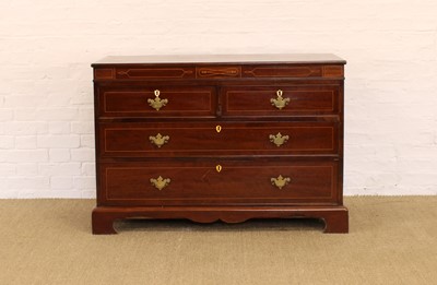 Lot 226 - A 19th Century and Later Mahogany and Inlaid Chest of Drawers