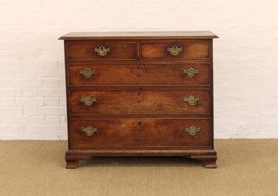 Lot 228 - A George III Mahogany Chest of Drawers