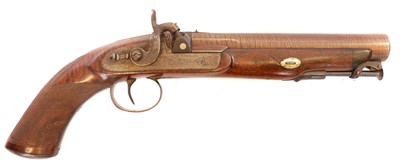 Lot 4 - A. Tatham .750 percussion holster pistol,...