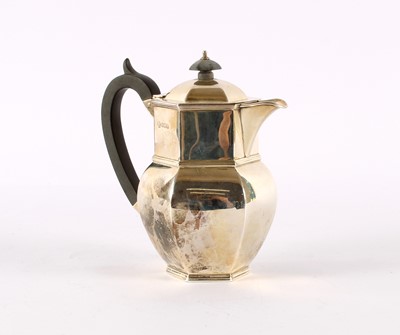 Lot 20 - A George V Silver Hot Water Pot