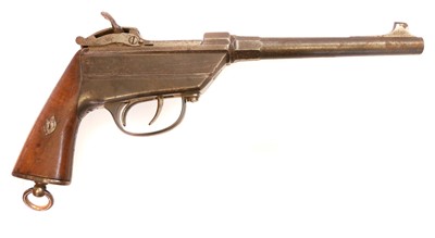 Lot 56 - Werder M.1869 11.5mm single shot pistol,...