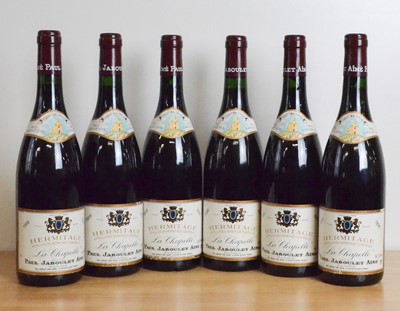 Lot 107 - 6 bottles Hermitage ‘La Chapelle’ Domaine Paul Jaboulet 1996