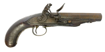 Lot 2 - Flintlock .22 bore pistol for restoration,...