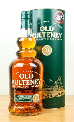 Lot 17 - 1 bottle Old Pulteney 21 YO Pure Highland Malt